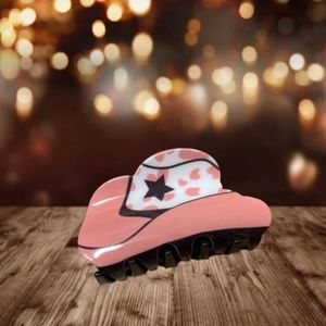 Cowgirl Hat Hair Clip